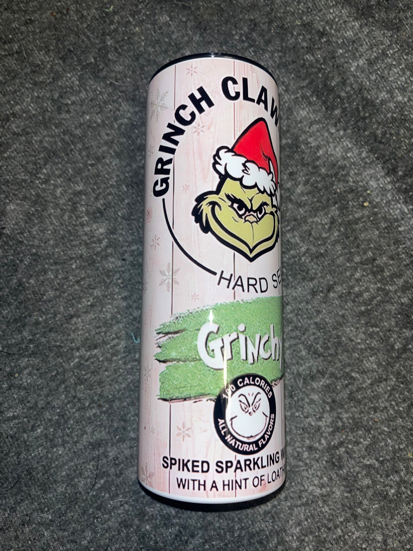 Grinch claw tumbler