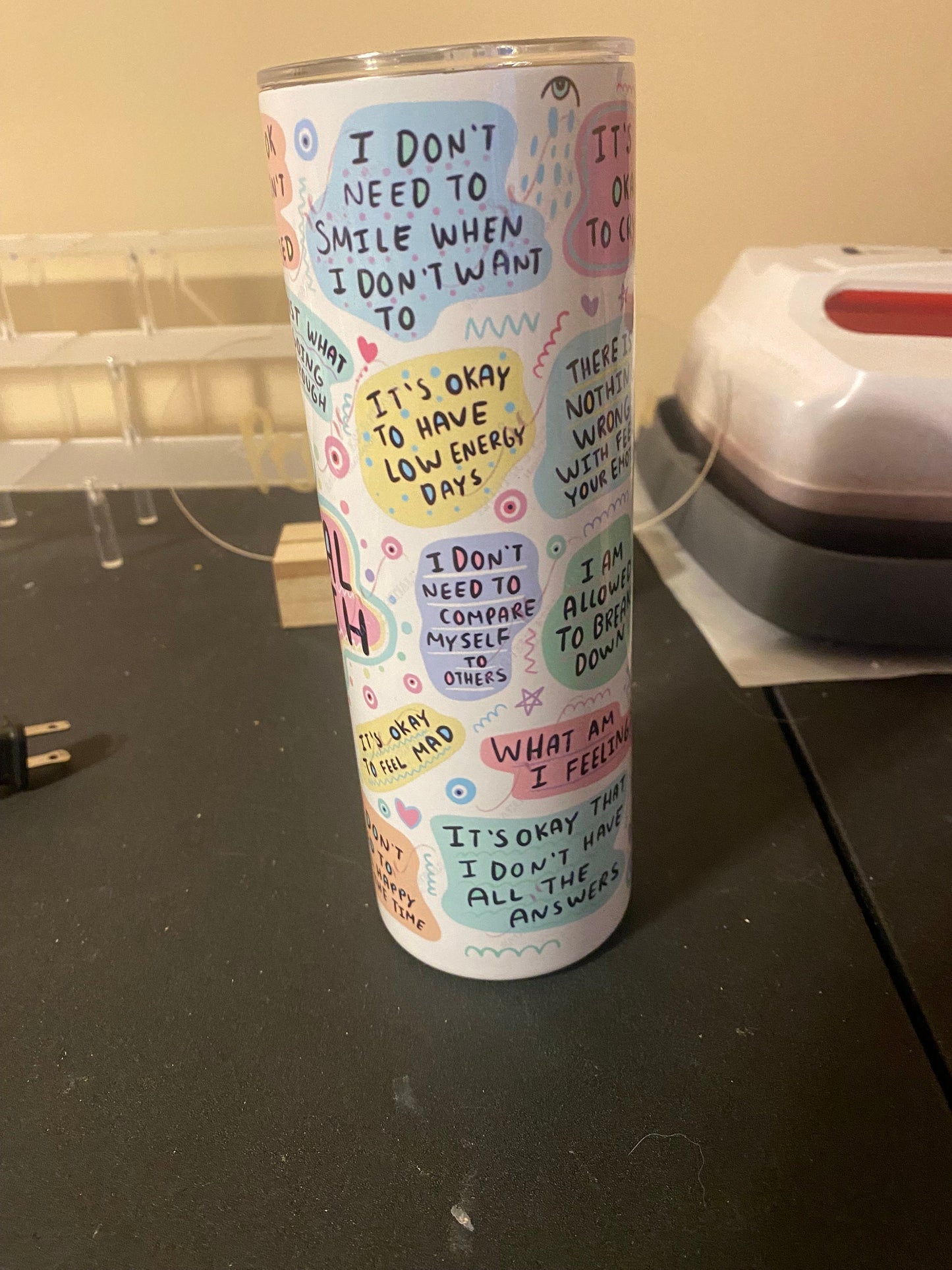 My Mental Health Tumbler