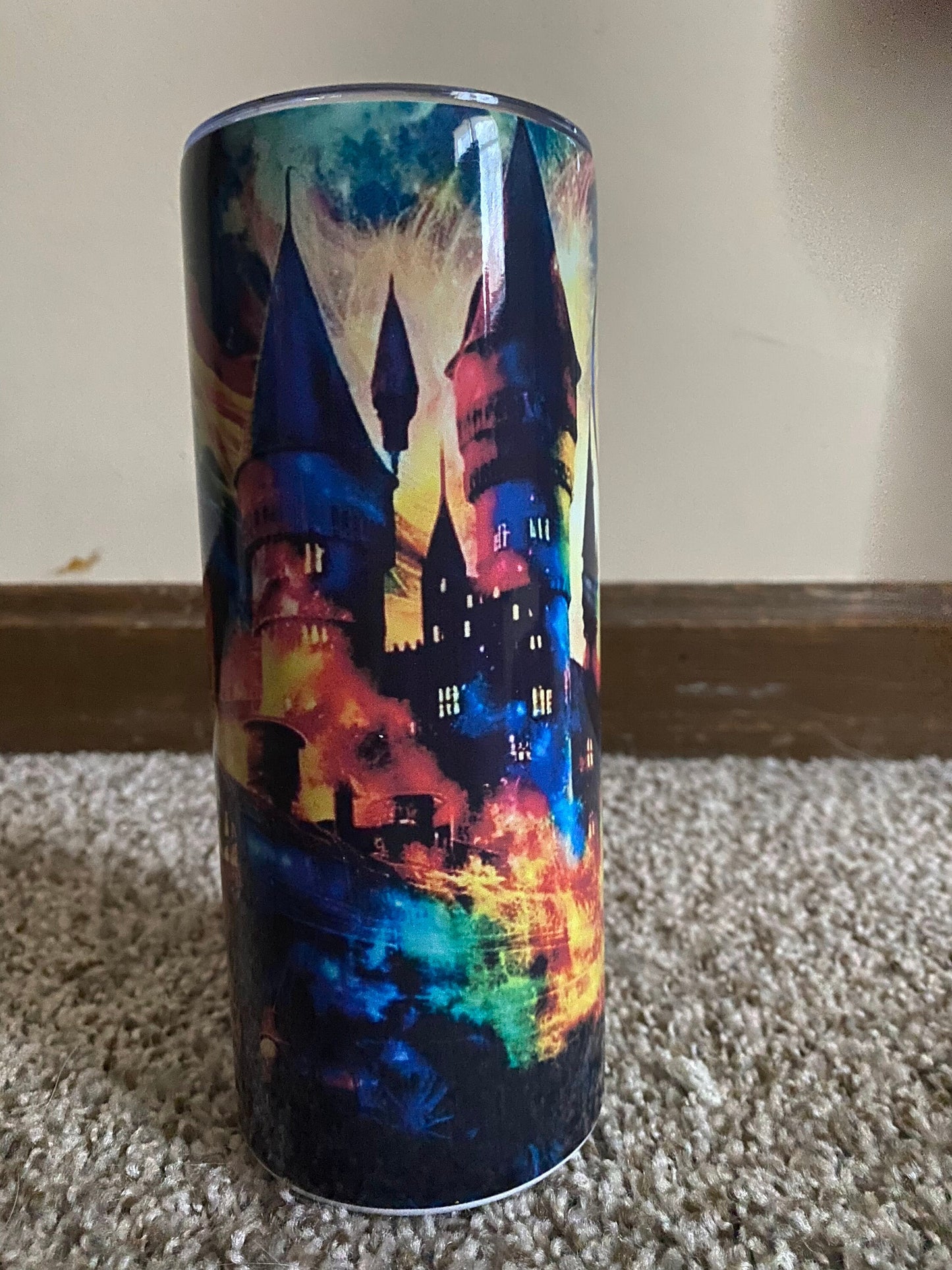 Colorful Hogwarts Tumbler