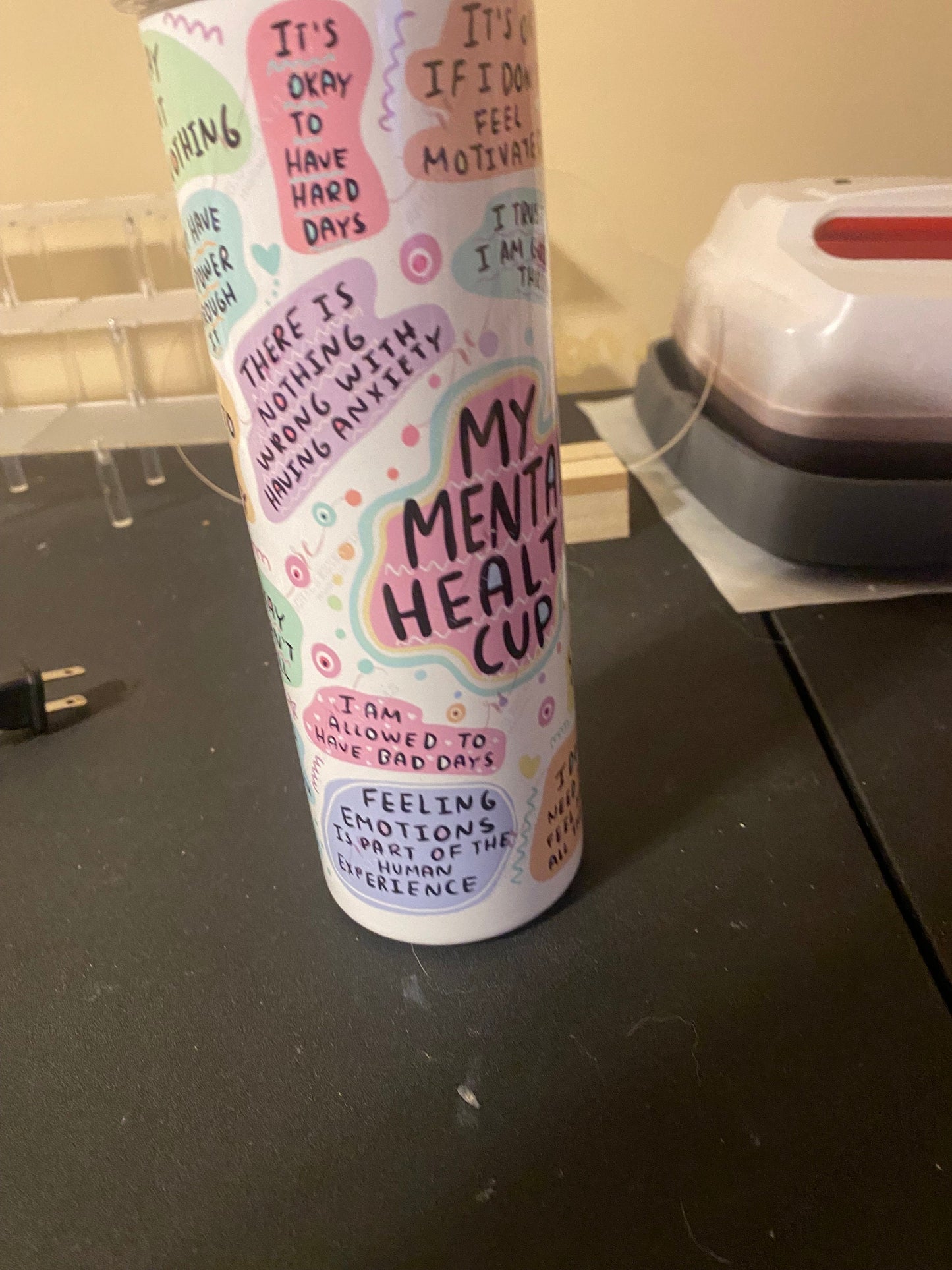 My Mental Health Tumbler
