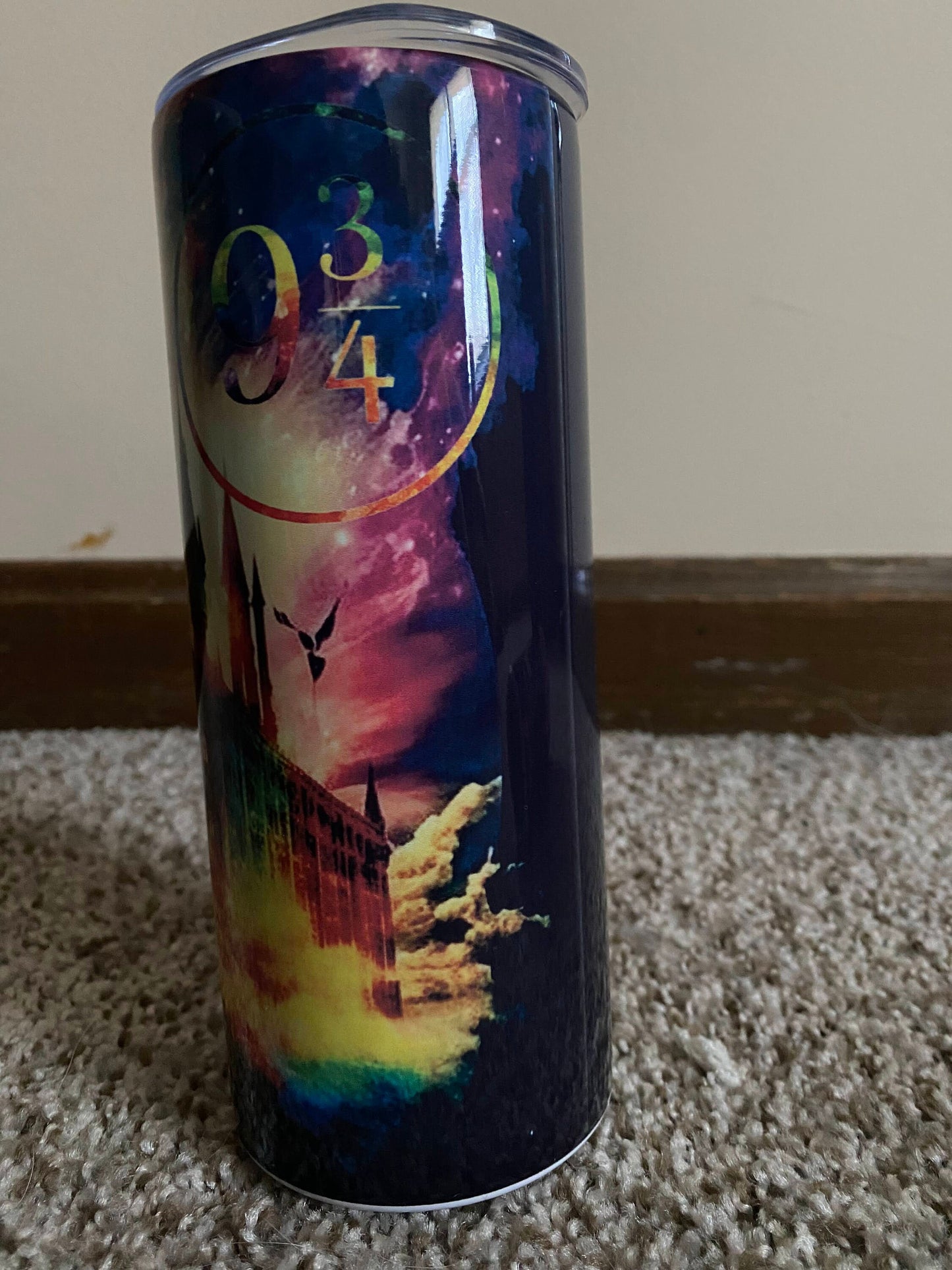 Colorful Hogwarts Tumbler