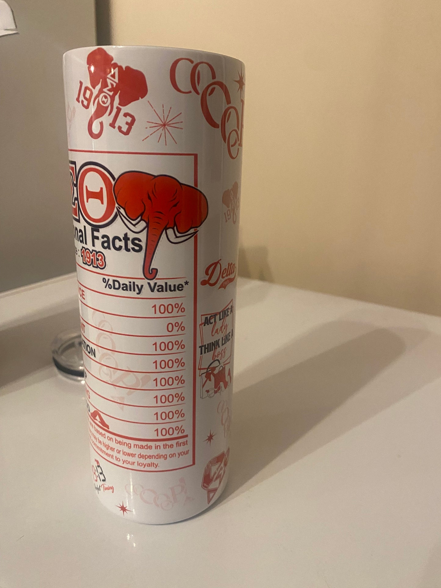 Delta tumbler