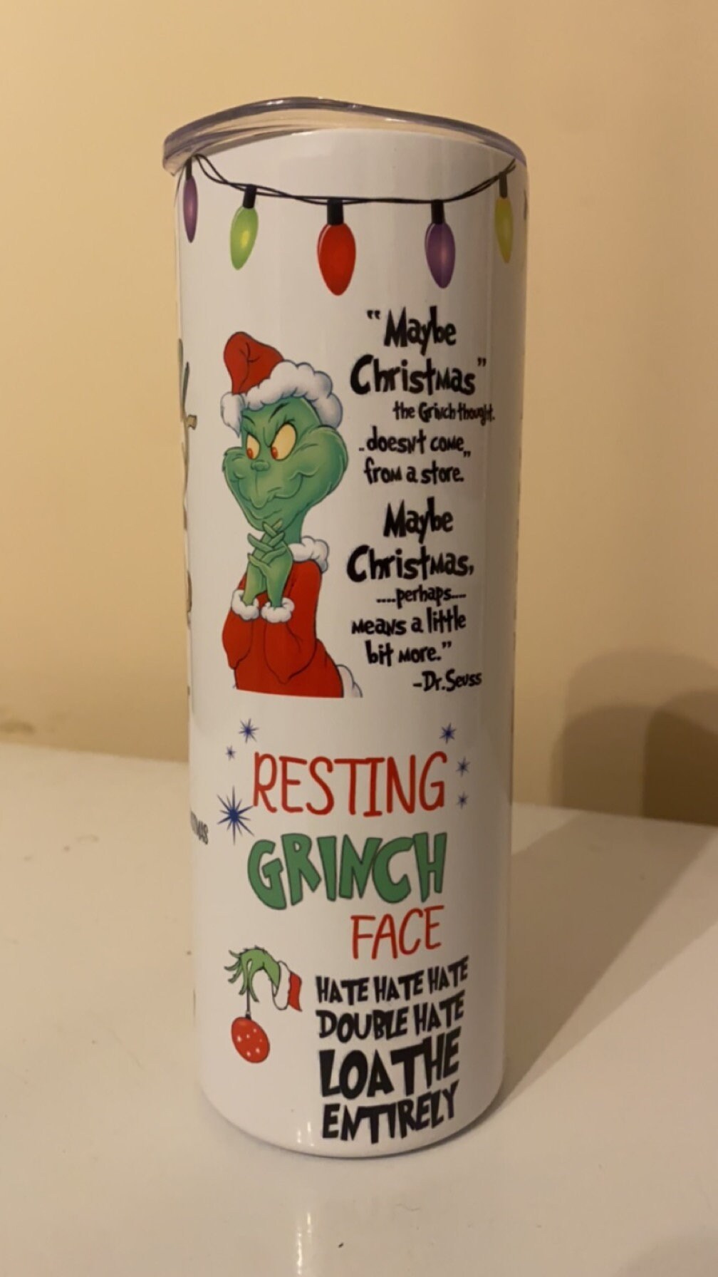 Grinch Tumbler