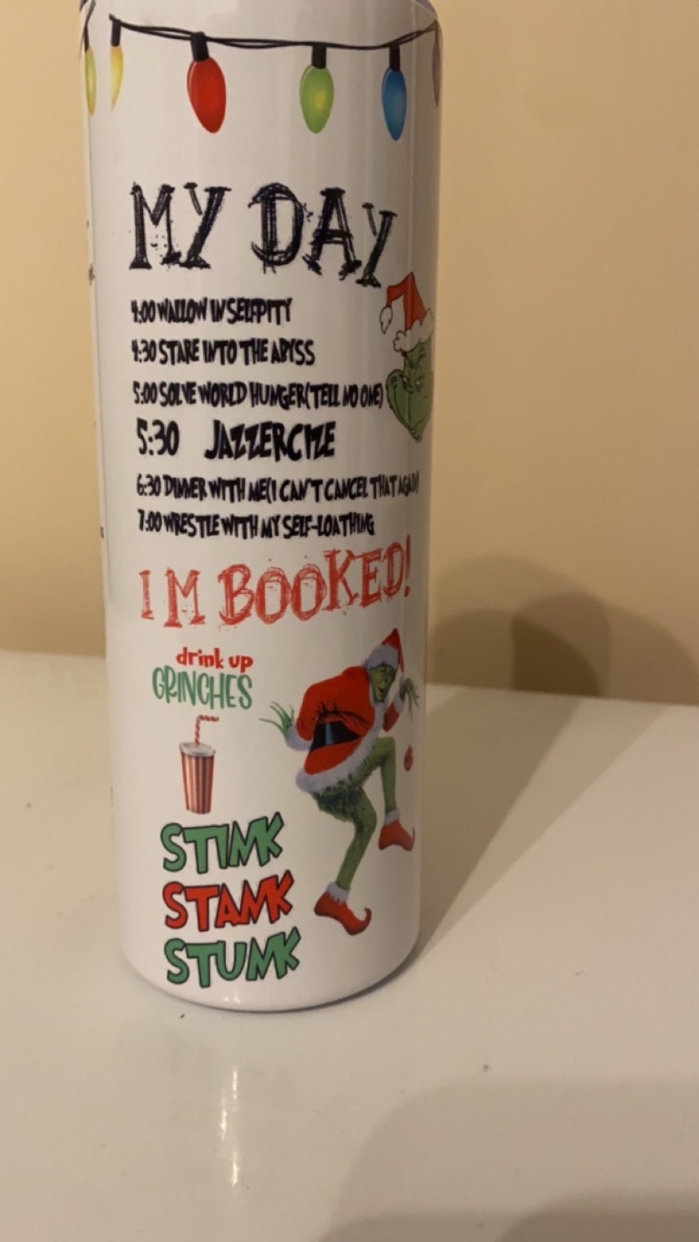Grinch Tumbler
