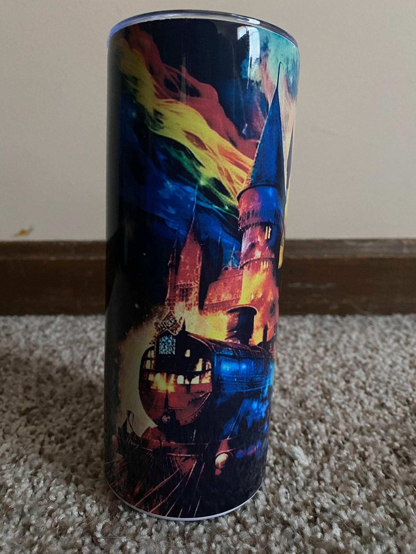 Colorful Hogwarts Tumbler