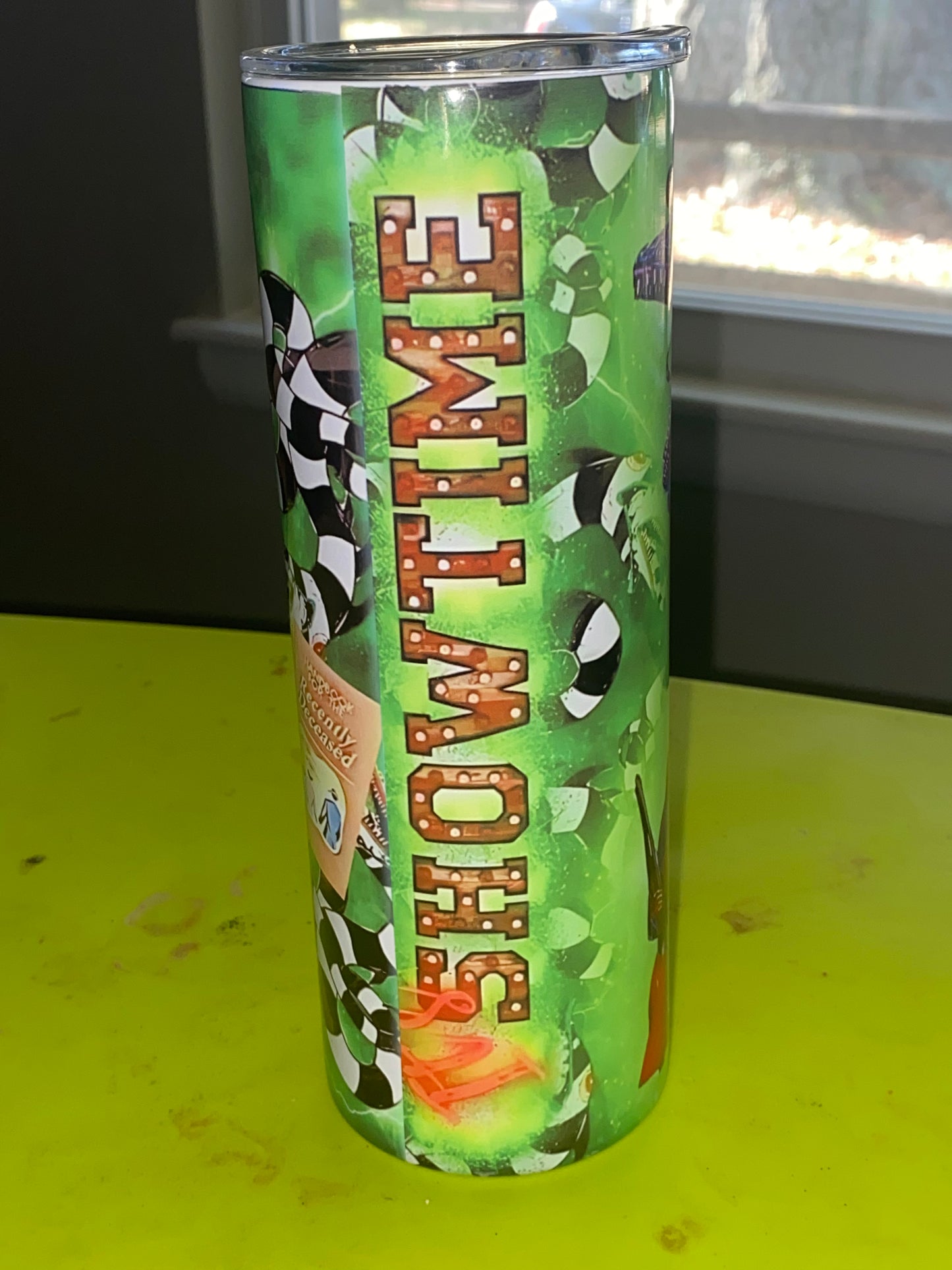 Beetle Juice Tumbler