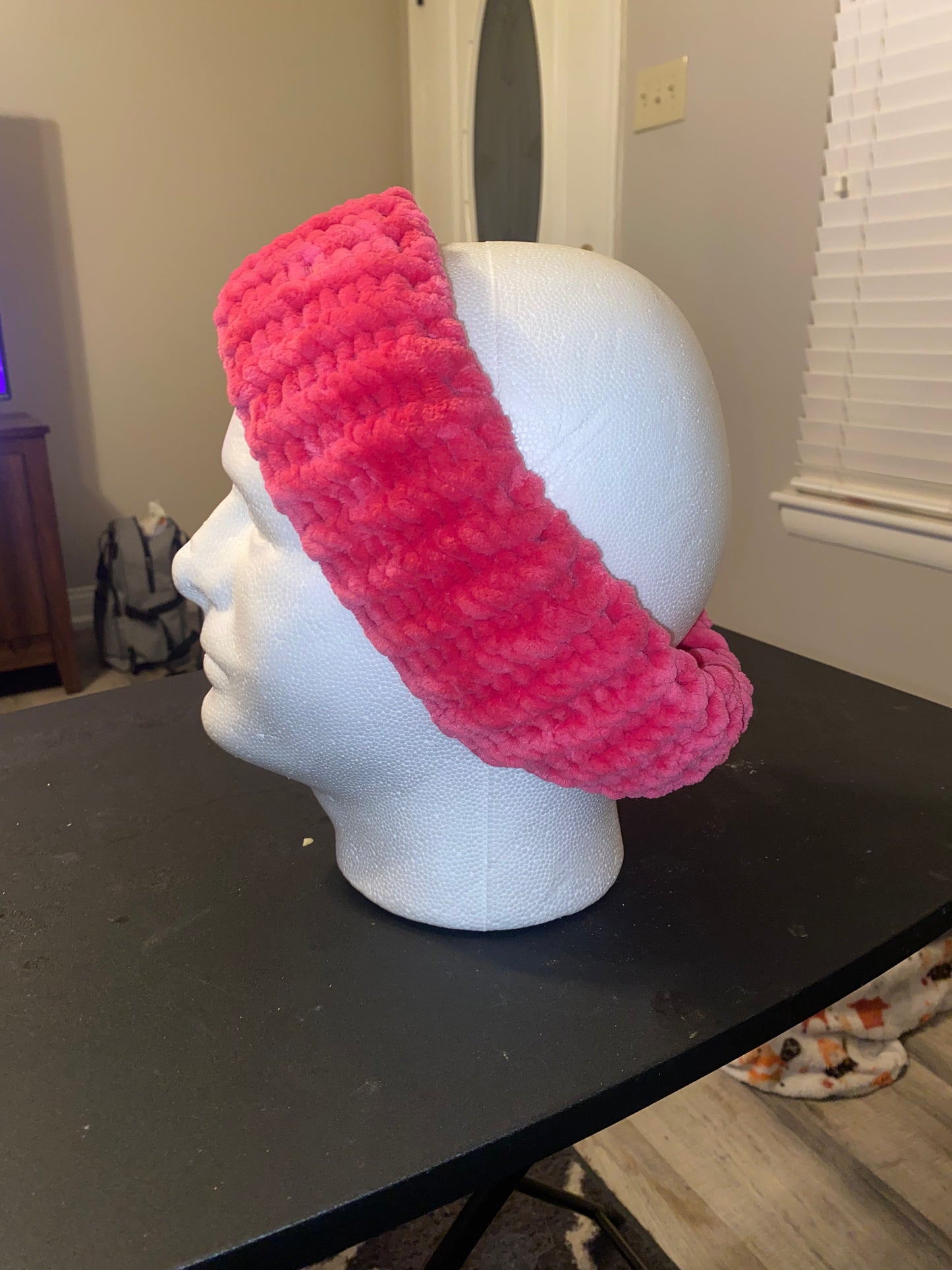Pink Ear Warmer