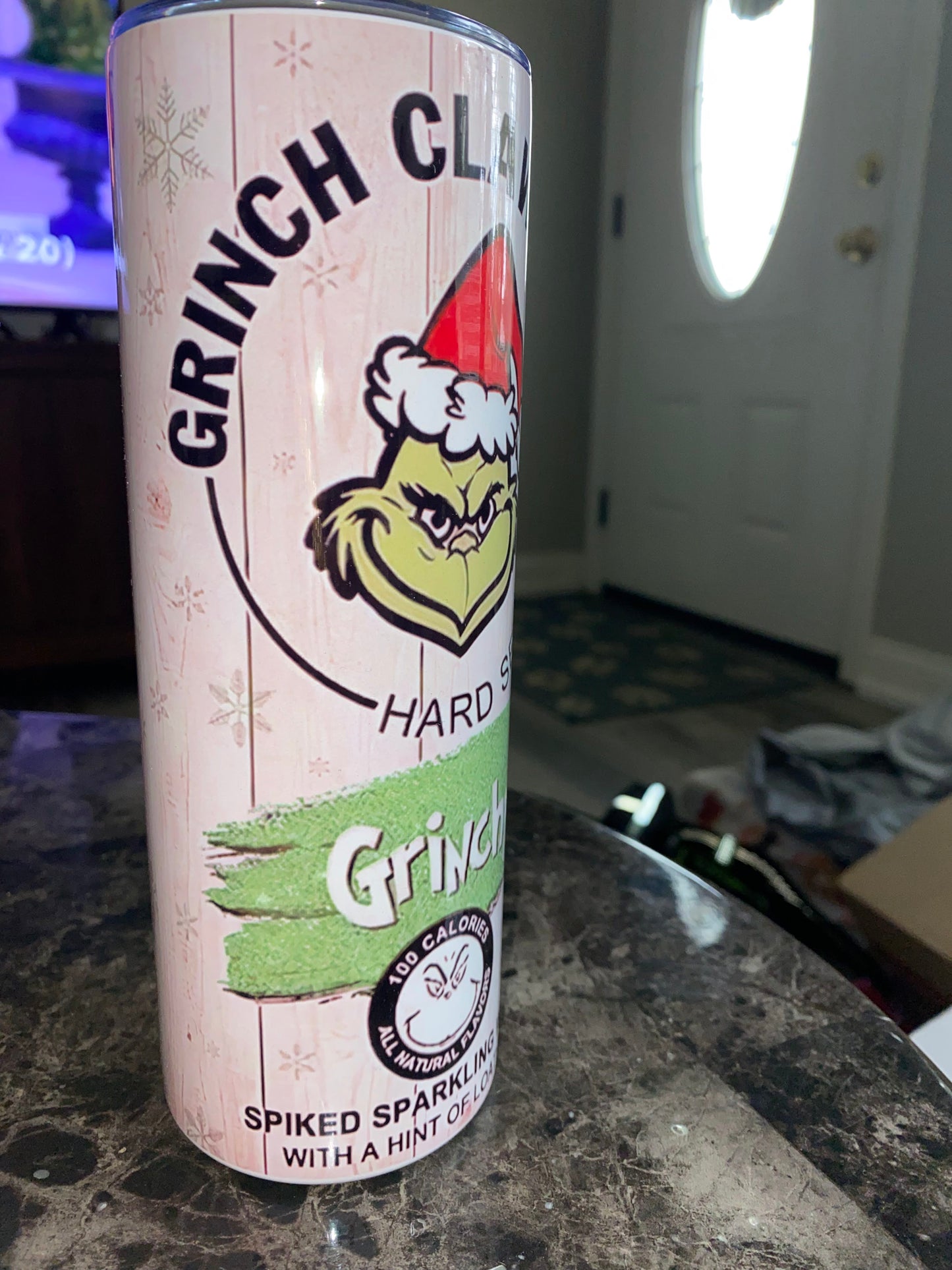 Grinch Claw Tumbler