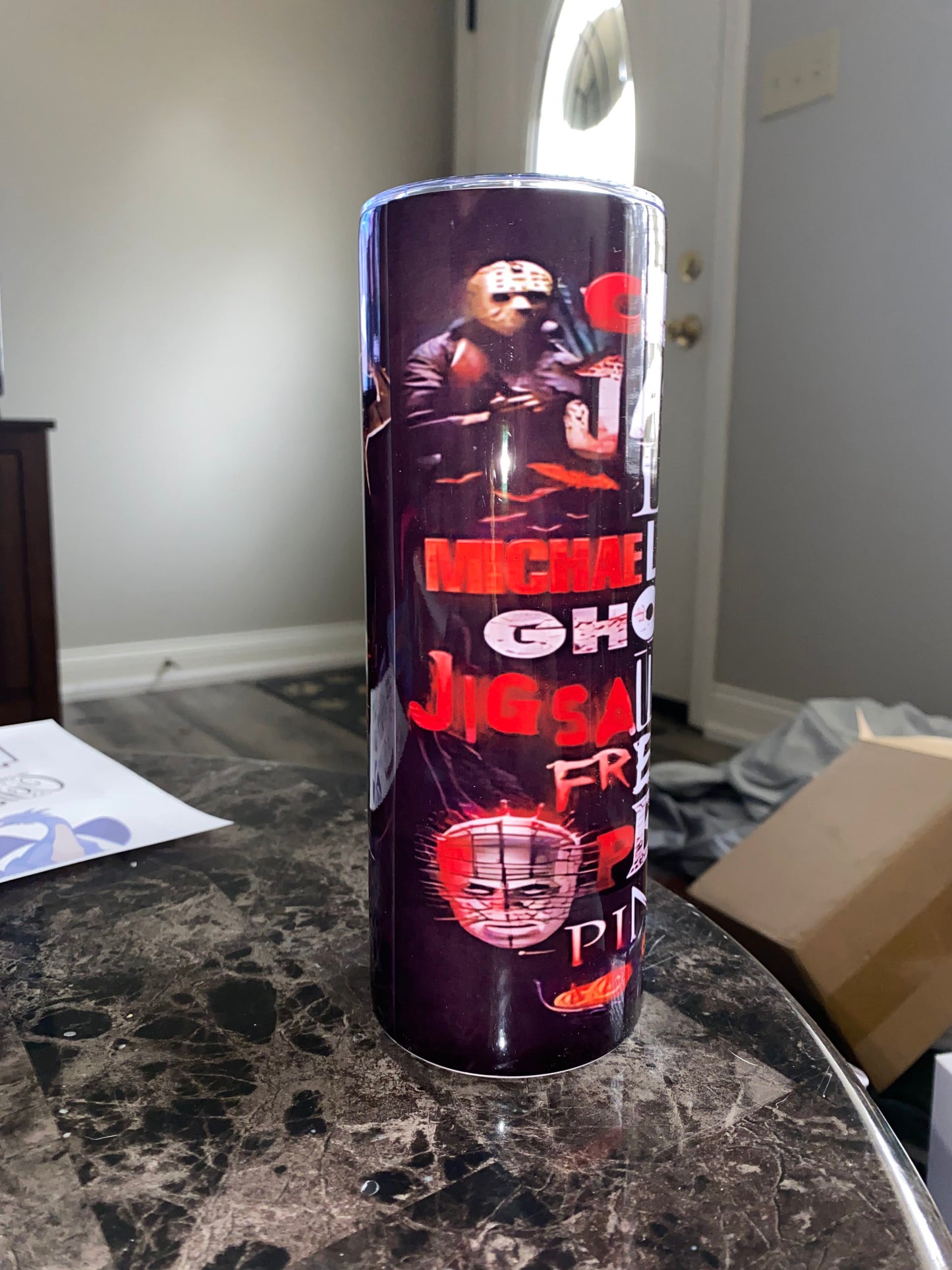 H-A-L-L-O-W-E-E-N Tumbler