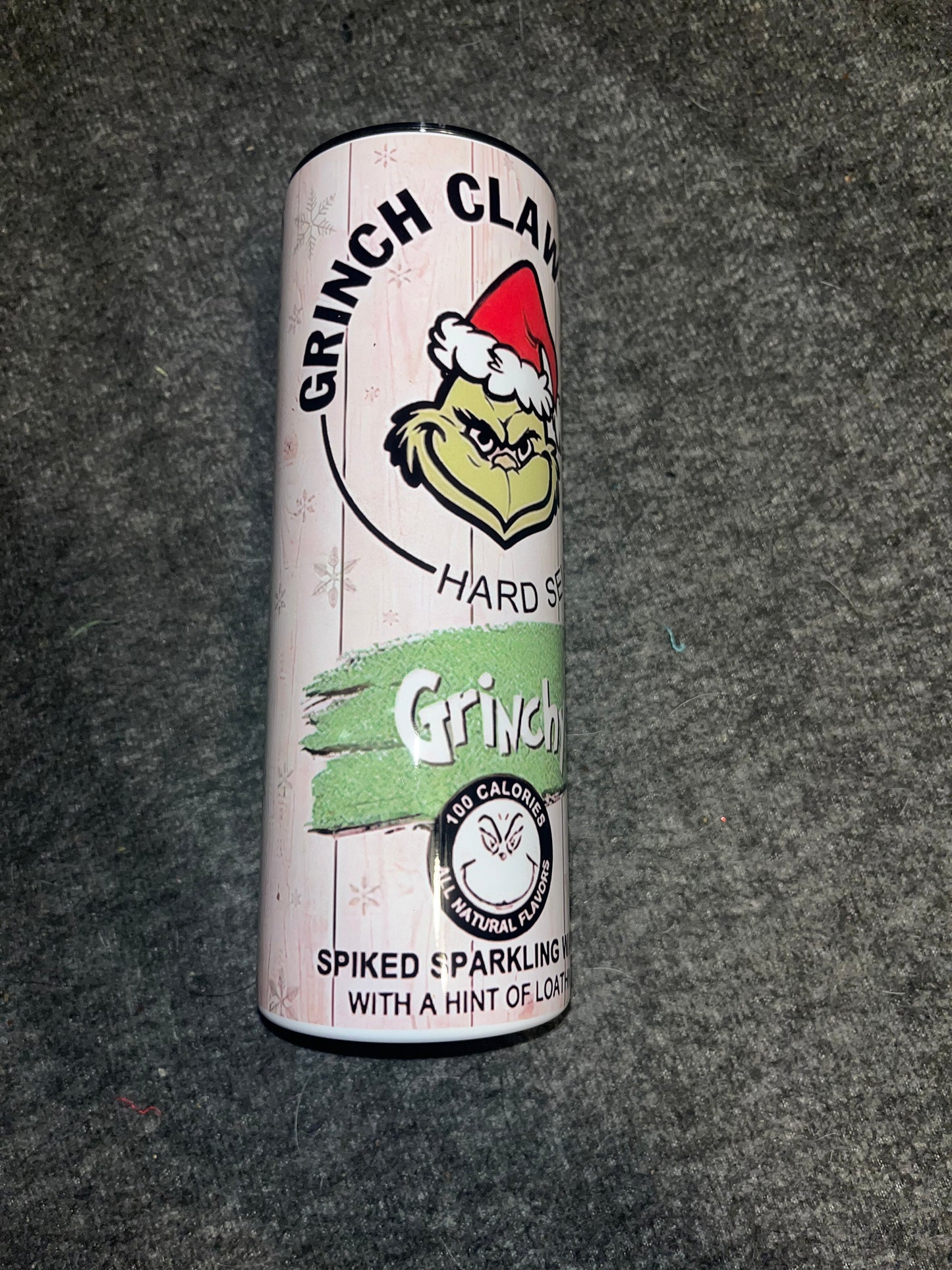 Grinch claw tumbler