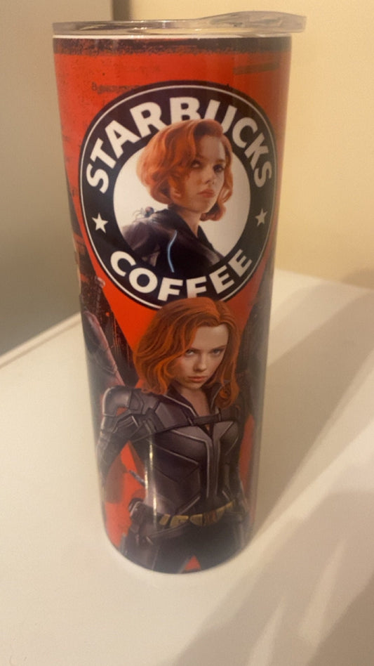 Black widow tumbler