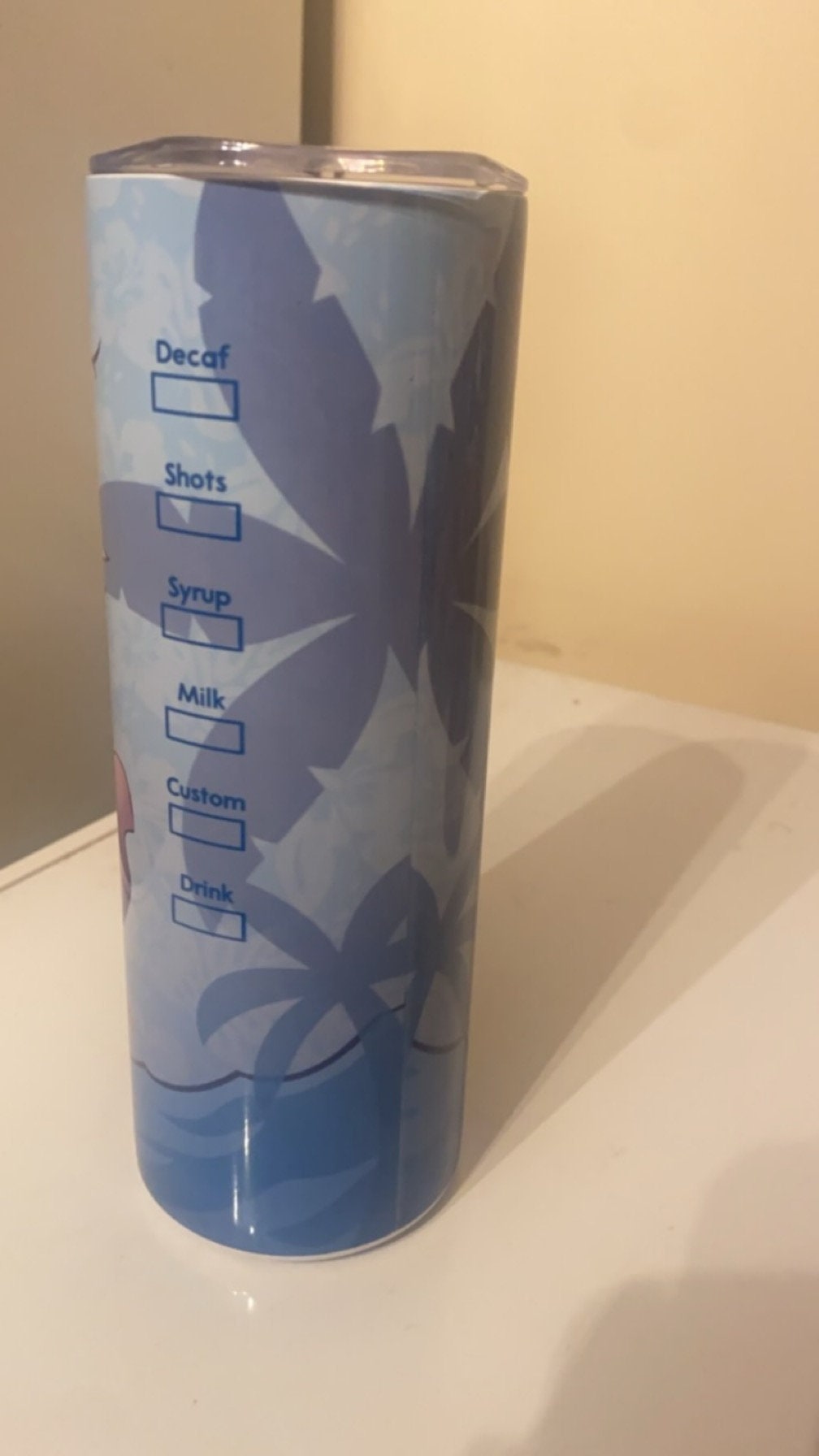 Stitch tumbler