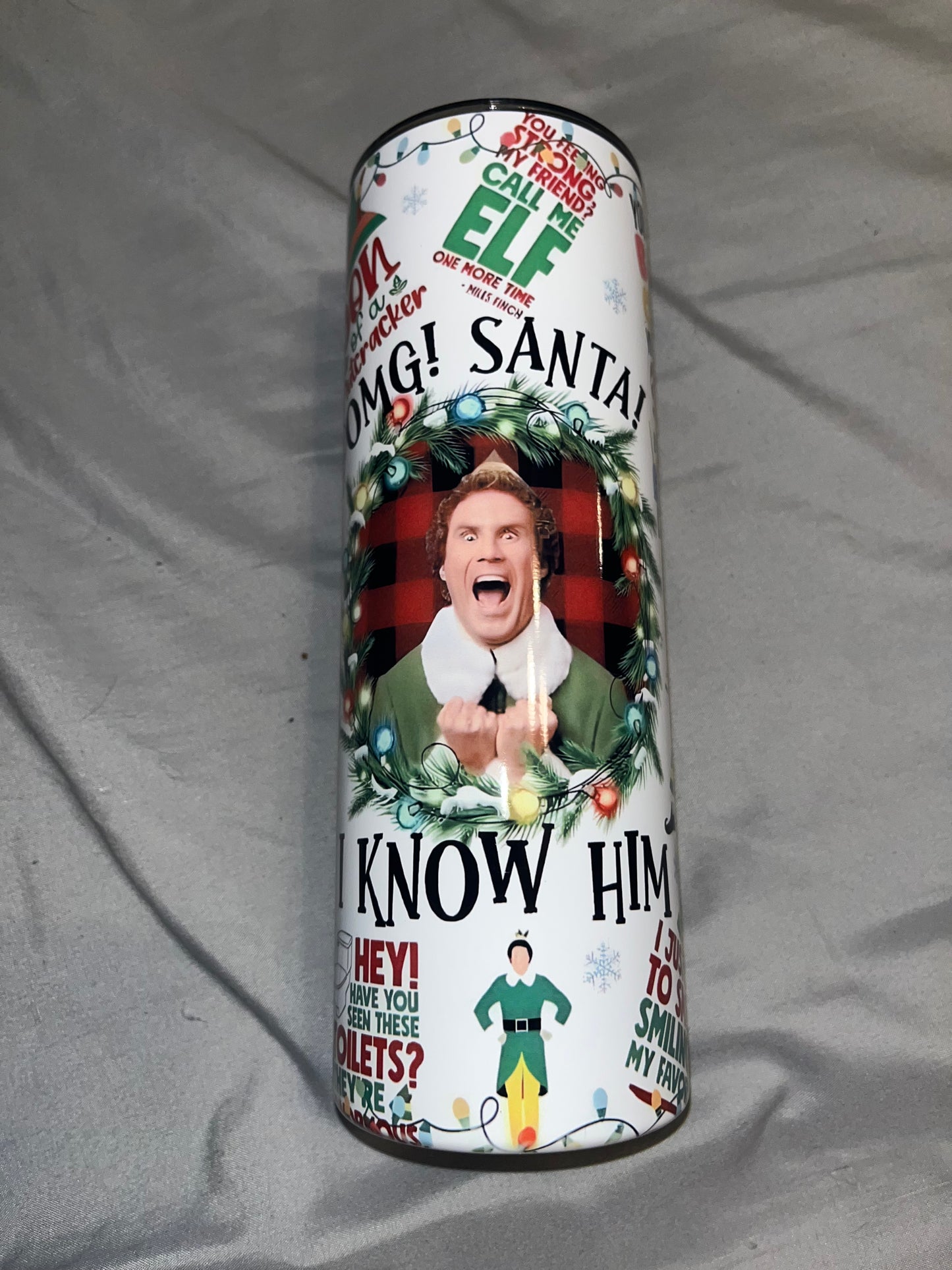 Elf Movie Tumbler