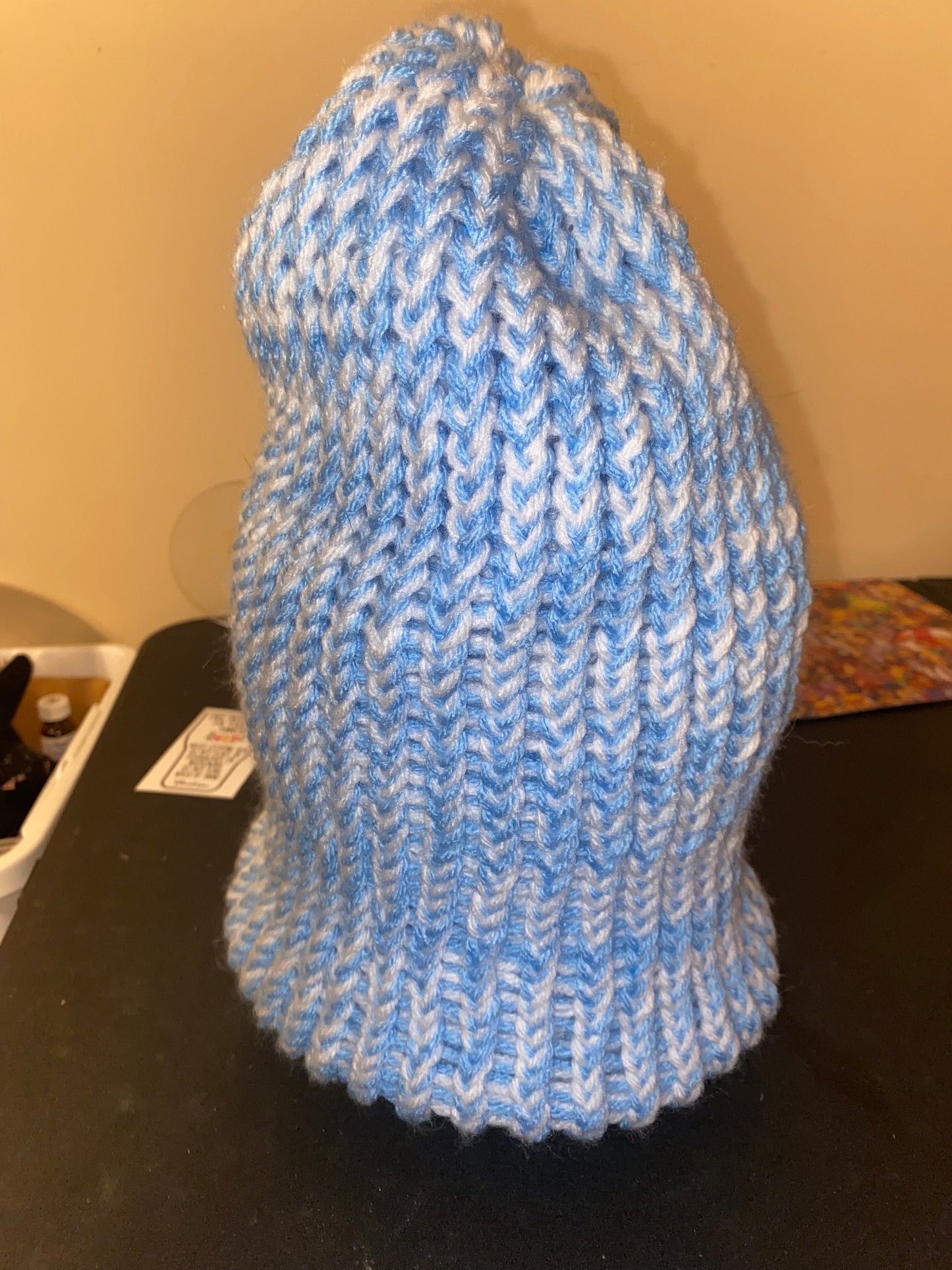 Carolina Blue and White Hat