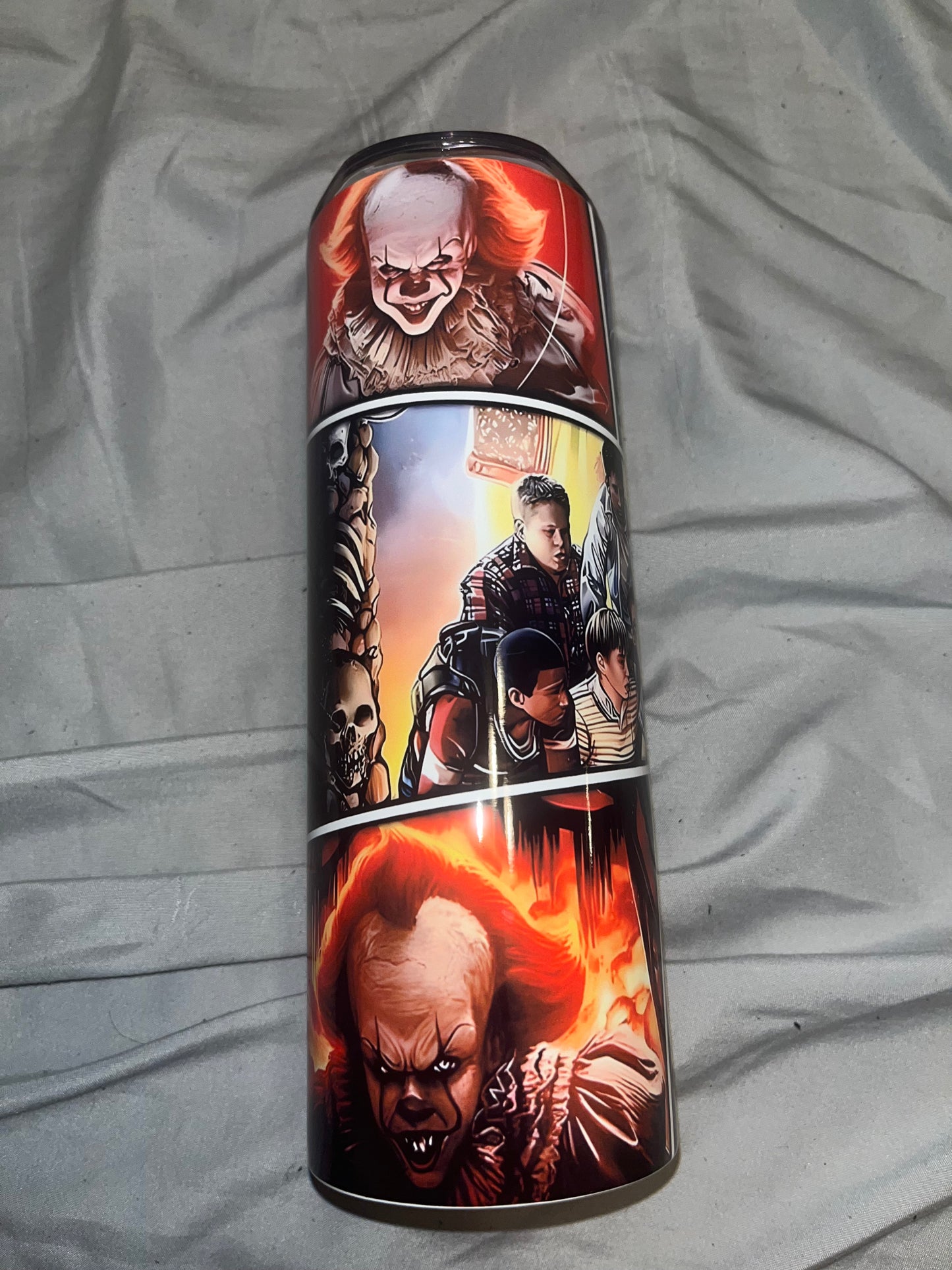 Pennywise Collage Tumbler