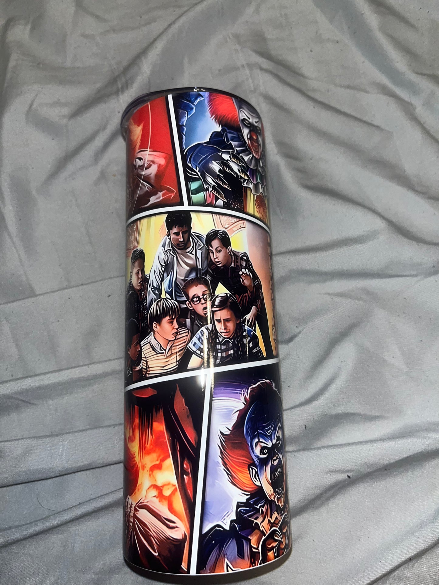 Pennywise Collage Tumbler