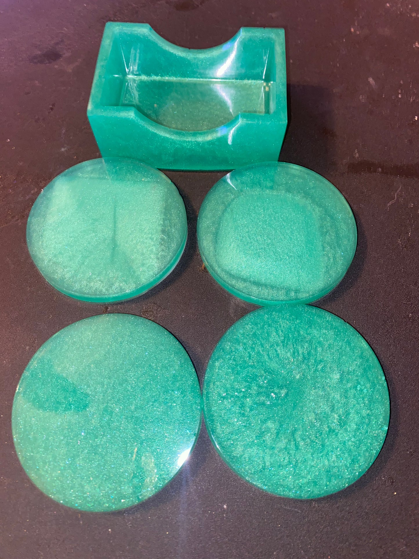 Emerald Green Coaster