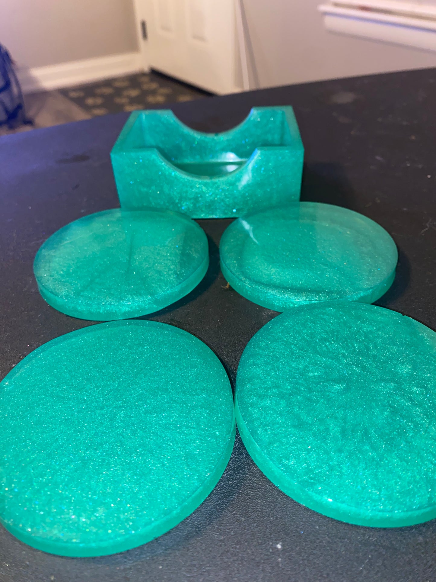 Emerald Green Coaster