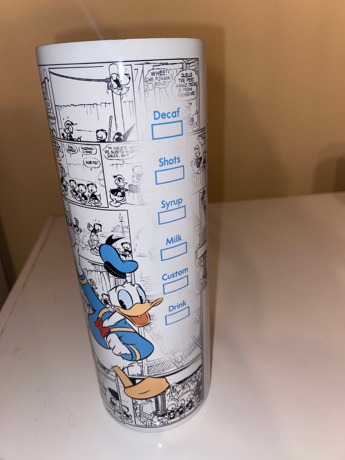 Donald Duck tumbler