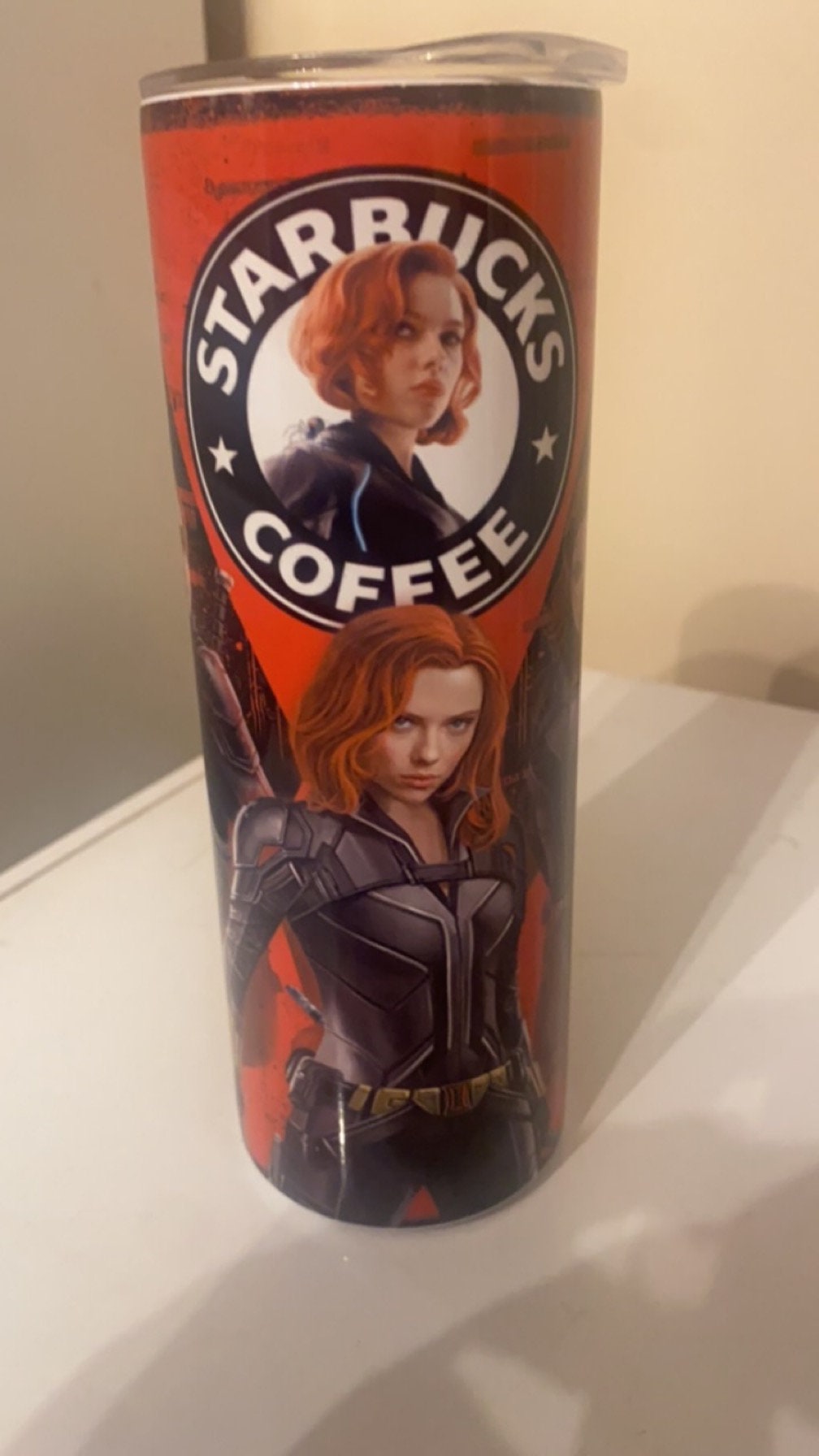 Black widow tumbler