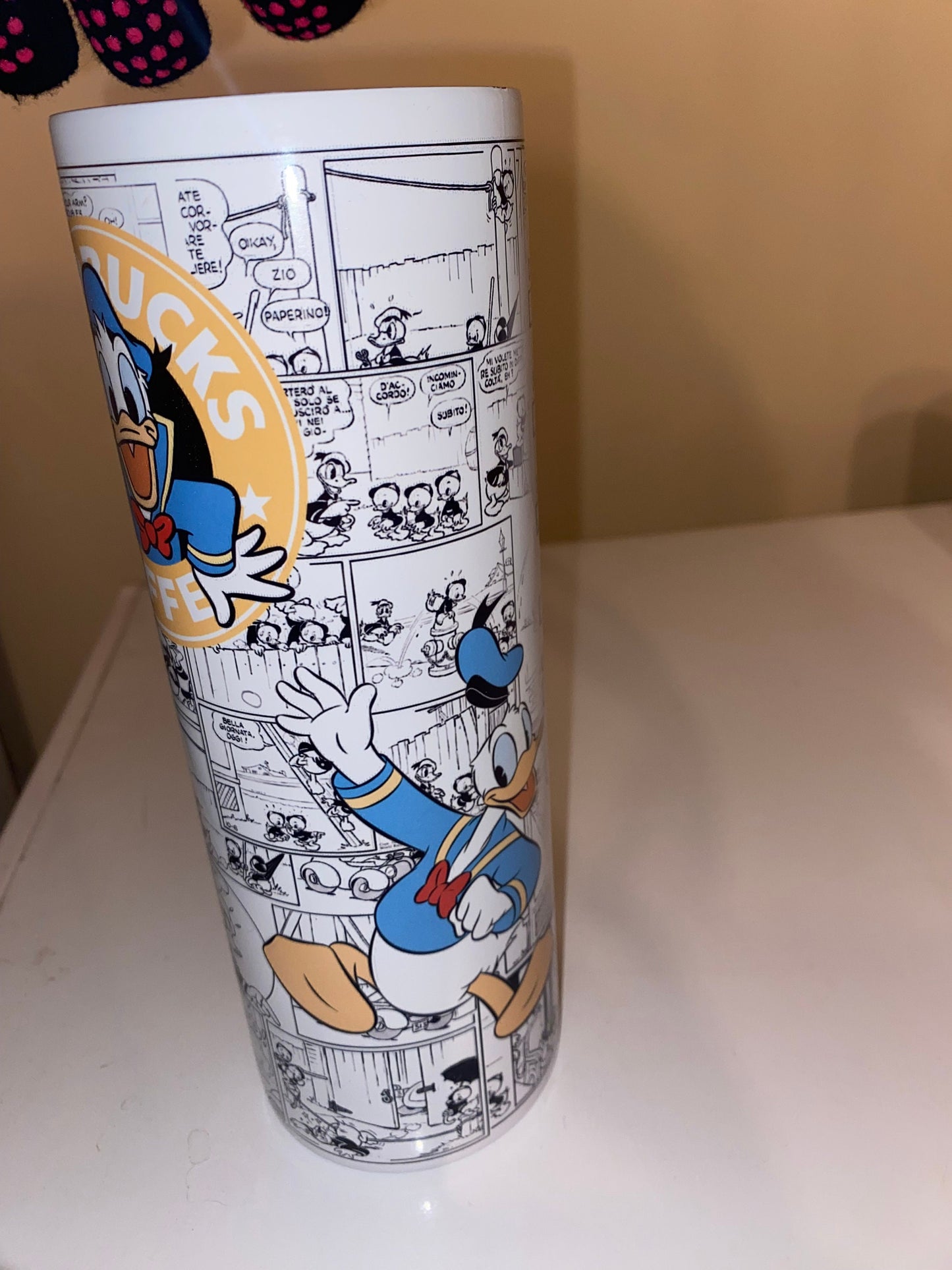 Donald Duck tumbler