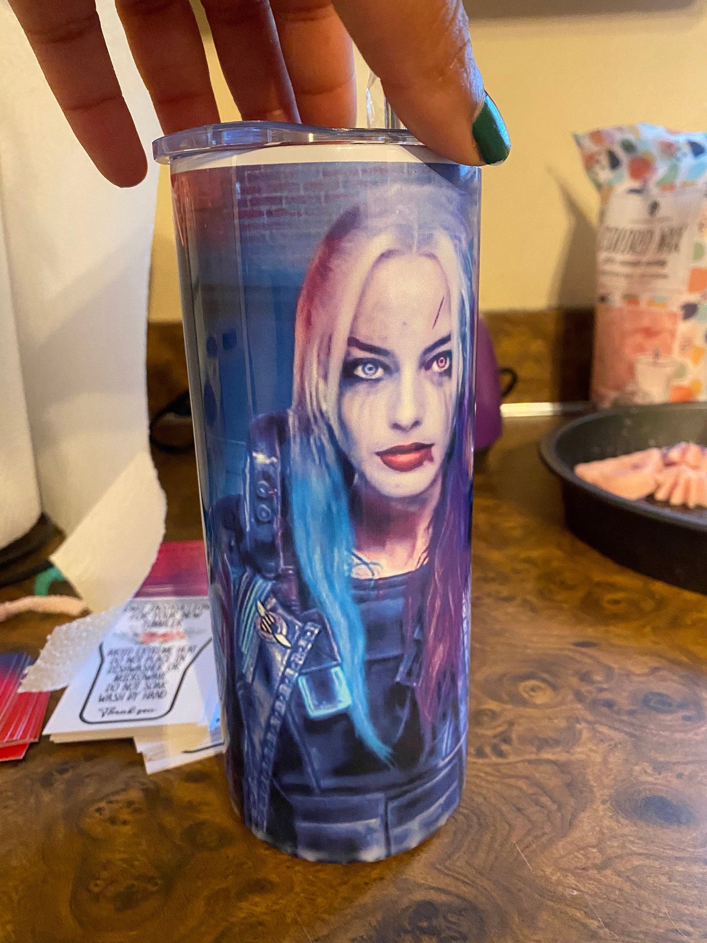 Harley Quinn And The Joker Tumbler