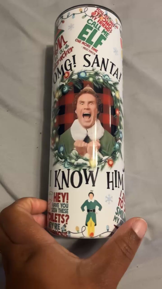 Elf Movie Tumbler