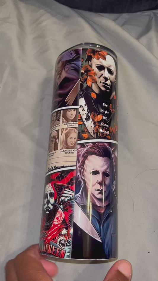 Michael Meyer Collage Tumbler