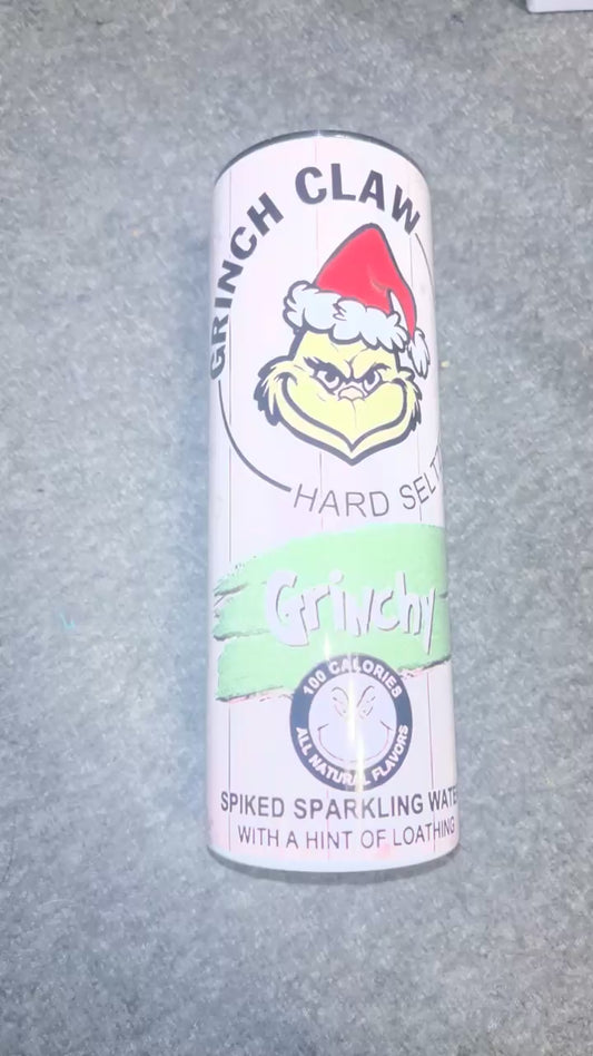 Grinch claw tumbler